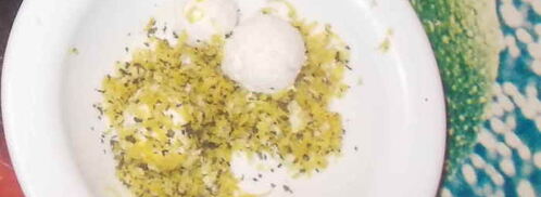 творожные шарики с семгой. Шаг 2