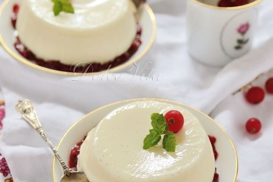 Рецепт ванильная панна котта без желатина