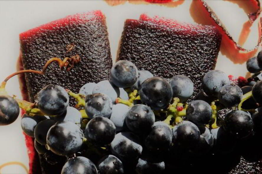 Рецепт виноградная пастила с косточками