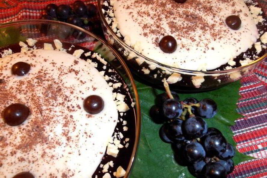 Рецепт виноградное желе осенняя прохлада