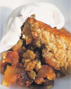 Яблочный пудинг