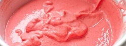 замороженный клубничный йогурт. Шаг 5