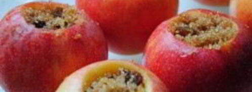 запеченные яблоки с сахаром. Шаг 5