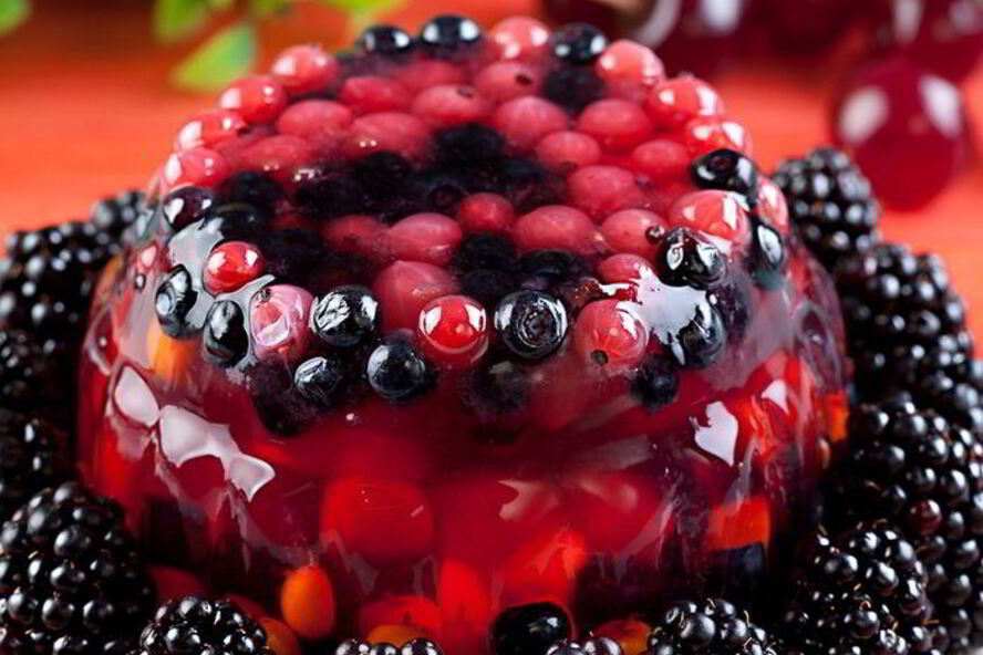 Рецепт желе из шампанского