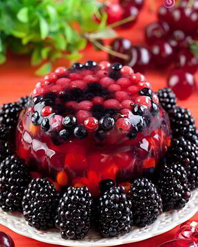 Желе из шампанского