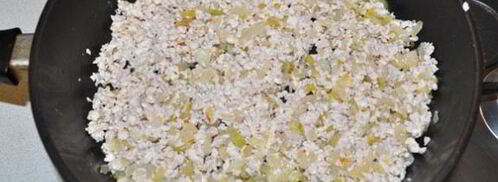 аранчини с мясным фаршем. Шаг 2