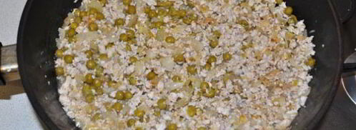 аранчини с мясным фаршем. Шаг 3