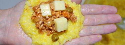 аранчини с мясным фаршем. Шаг 9