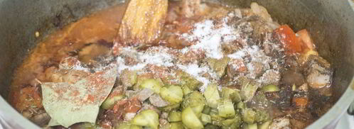 азу из свинины. Шаг 4