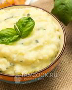 Базиликовое картофельное пюре