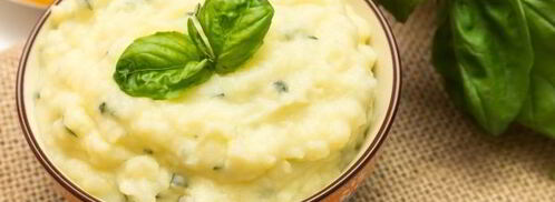 базиликовое картофельное пюре. Шаг 8