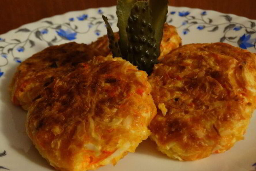 Рецепт биточки из крабовых палочек