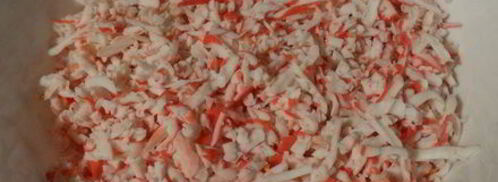 биточки из крабовых палочек. Шаг 3