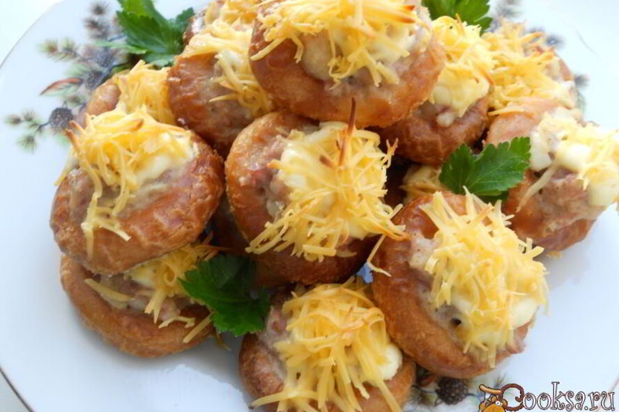 Рецепт бублики фаршированные мясом