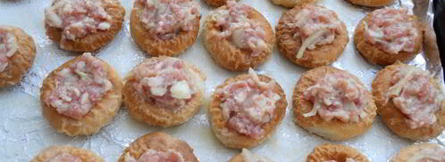 бублики фаршированные мясом. Шаг 2