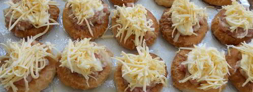 бублики фаршированные мясом. Шаг 3