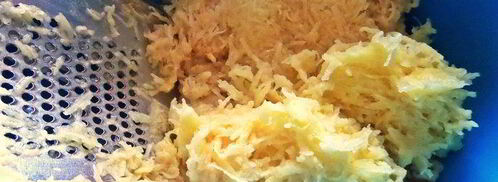 драники из картофеля, кабачка и яблока. Шаг 2