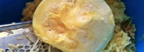 драники из картофеля, кабачка и яблока. Шаг 3