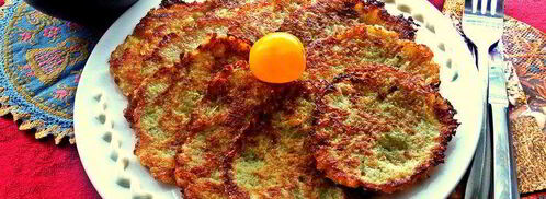 драники из картофеля, кабачка и яблока. Шаг 10