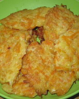 Драники картофельные с тыквой