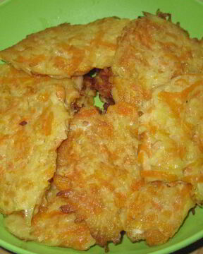 Драники картофельные с тыквой