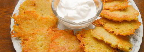 драники с чесноком. Шаг 7