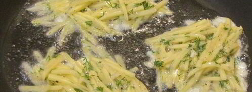 драники с красной икрой. Шаг 6