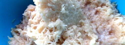 драники с мясной начинкой. Шаг 8