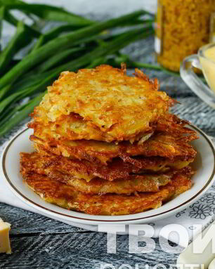Драники с сыром