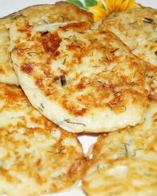 Драники с творогом