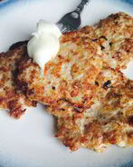 Картофельные драники с мясом