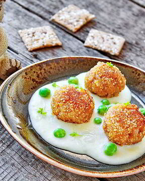 Фрикадельки из свинины с картофелем