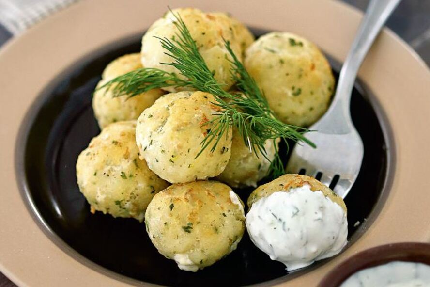 Рецепт фрикадельки из трески с йогуртовым соусом