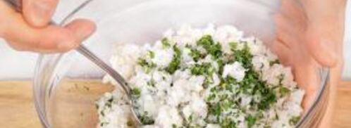 фрикадельки из трески с йогуртовым соусом. Шаг 3