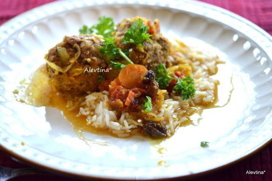 Рецепт фрикадельки по-мароккански из говядины