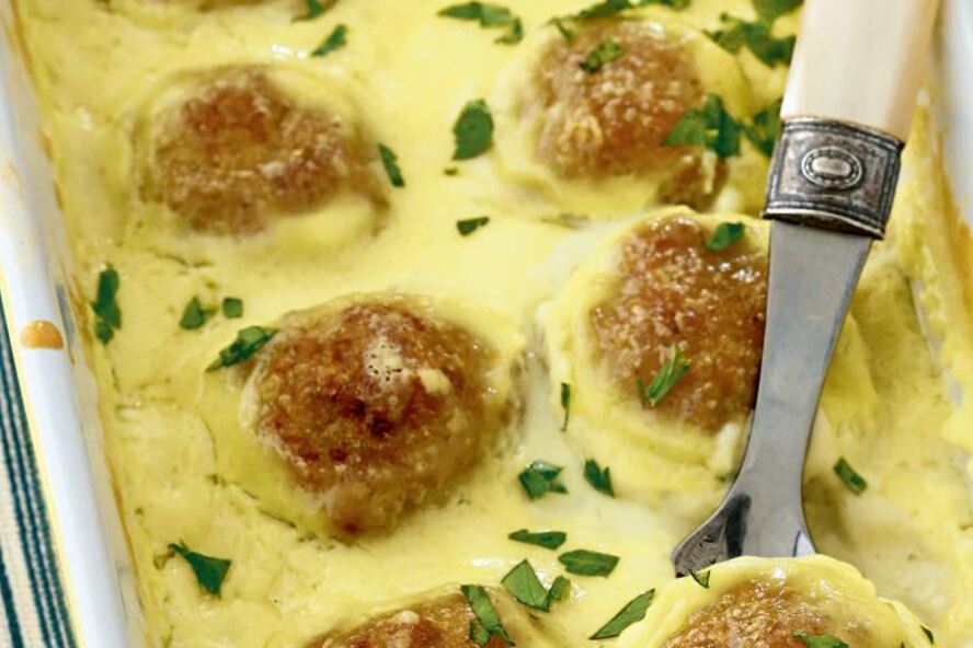 Рецепт фрикадельки с карри