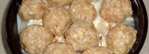 фрикадельки с картошкой в духовке. Шаг 9