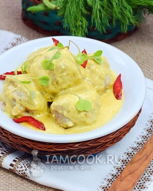 Фрикадельки с манкой