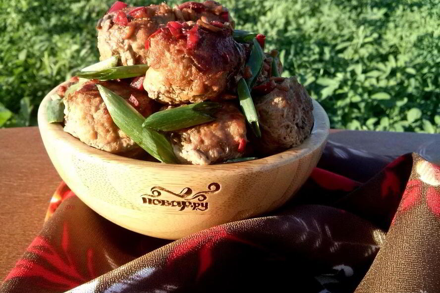 Рецепт фрикадельки в азиатском стиле