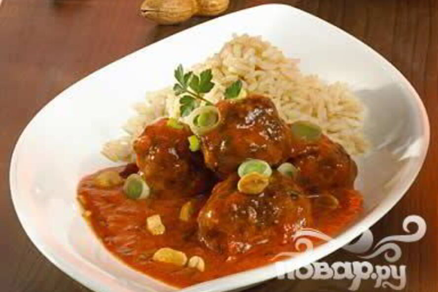 Рецепт фрикадельки в красном карри