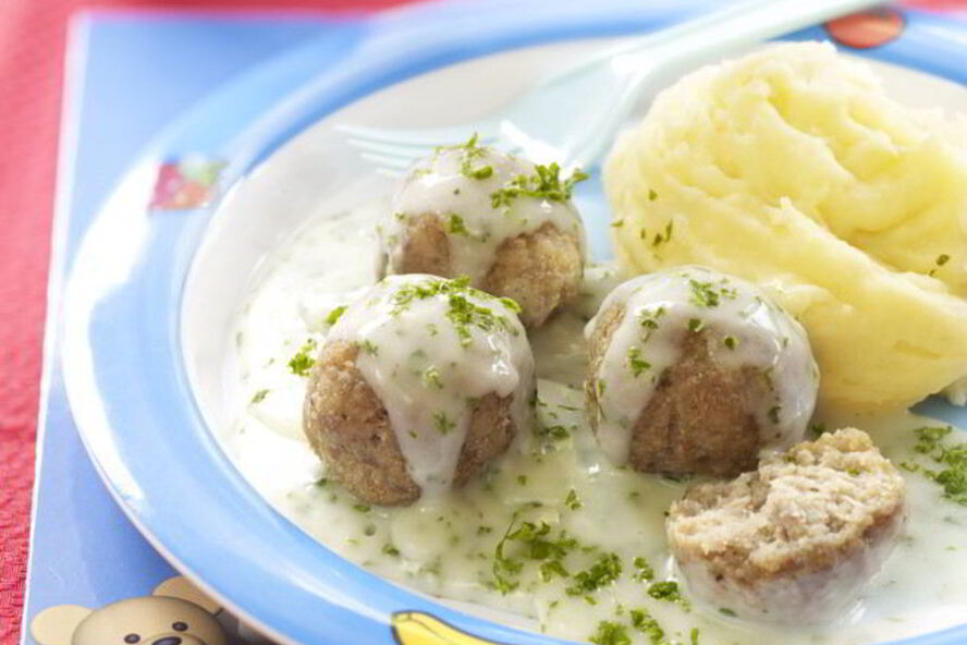 Рецепт фрикадельки в сливочном соусе