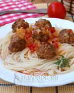 Фрикадельки в томатном соусе