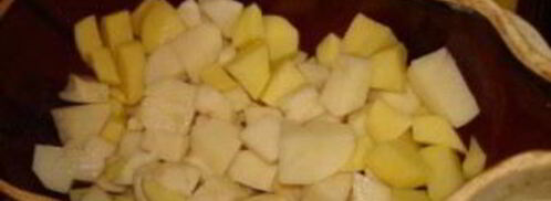 картофель с фрикадельками. Шаг 4