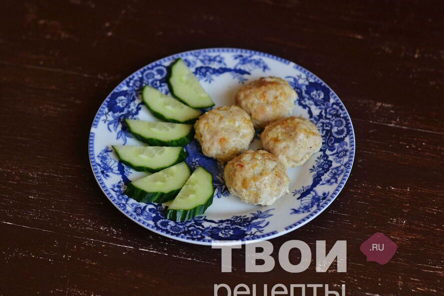 Рецепт куриные фрикадельки с сыром