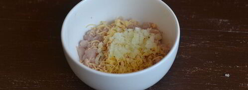 куриные фрикадельки с сыром. Шаг 3