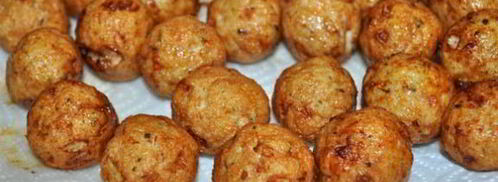 куриные фрикадельки во фритюре. Шаг 4