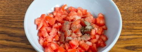 гарнир из кускуса с помидором. Шаг 5