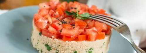 гарнир из кускуса с помидором. Шаг 8