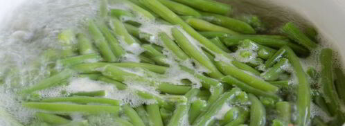 гарнир из стручковой фасоли. Шаг 2