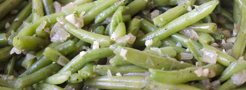 гарнир из стручковой фасоли. Шаг 12